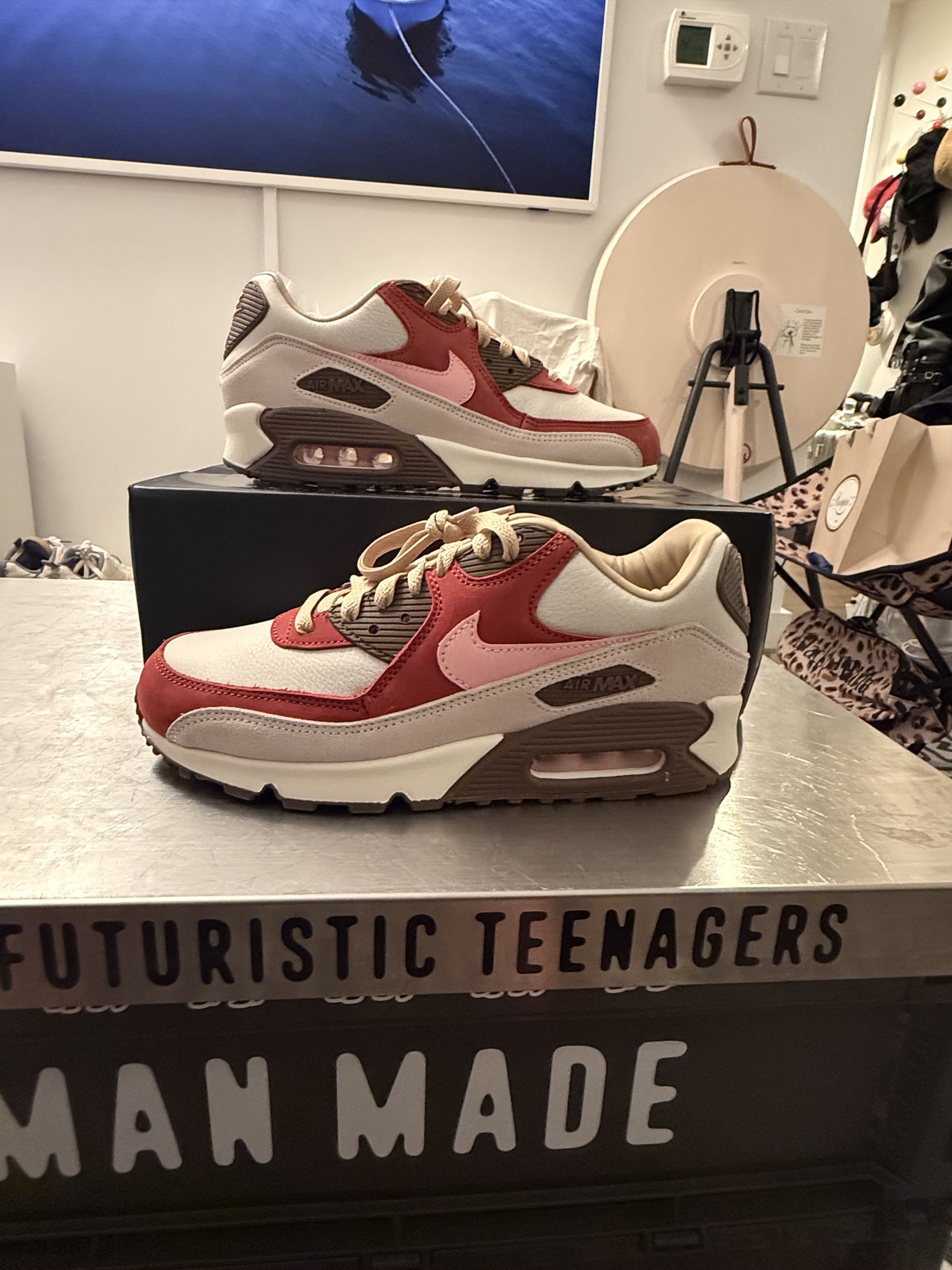 Nike Nike Air Max 90 "Bacon" new Size US 8.5 / EU 41-42 - 2 Thumbnail