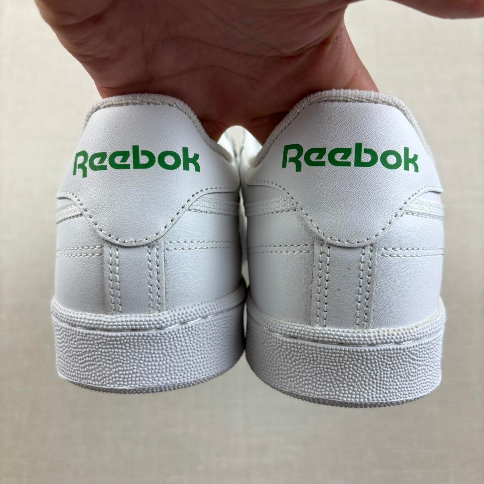Reebok 🥤 2019 Reebok Club C 85 “White Green” 13M Size US 13 / EU 46 - 6 Thumbnail