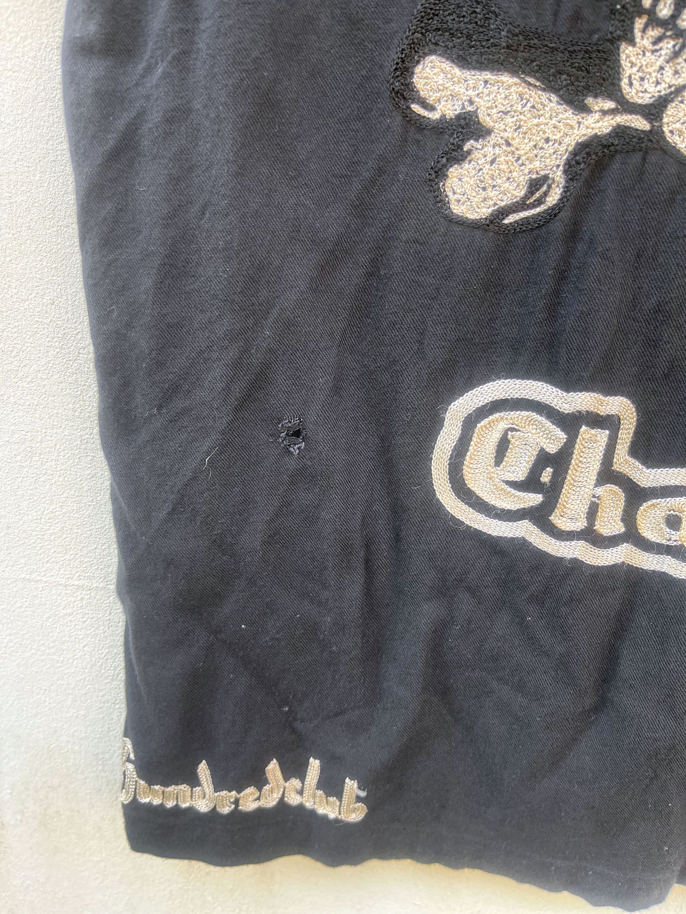 Seditionaries Hundred Club Skull Embdoidery Open Collared Short Sleeve Size US M / EU 48-50 / 2 - 7 Thumbnail