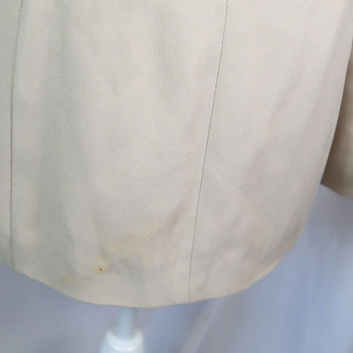 Vintage VINTAGE Sunny Names Blazer Jacket 90s Button Front Khaki Tan Women 8 Regular Long Sleeve Fall Spring Mens Womens Size M / US 6-8 / IT 42-44 - 7 Thumbnail