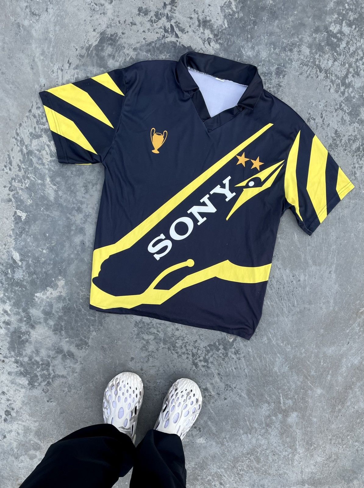 Other 1995 FC JUVENTUS 10 DEl PIERO SOCCER JERSEY SONY BLOKECORE Size US M / EU 48-50 / 2 - 1 Thumbnail