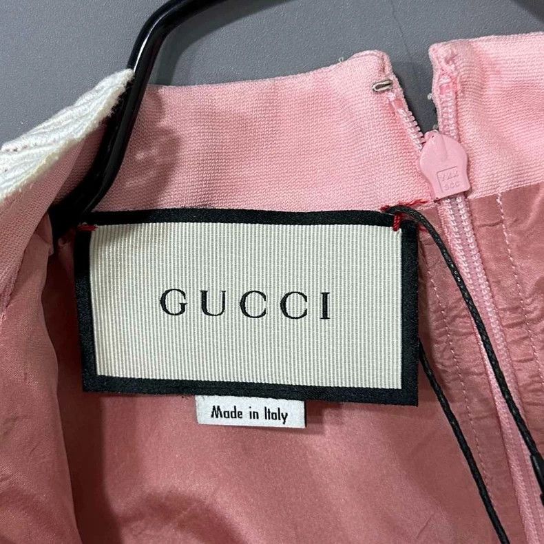 Gucci Gucci Show pink embroidered dress Size XS / US 0-2 / IT 36-38 - 4 Thumbnail