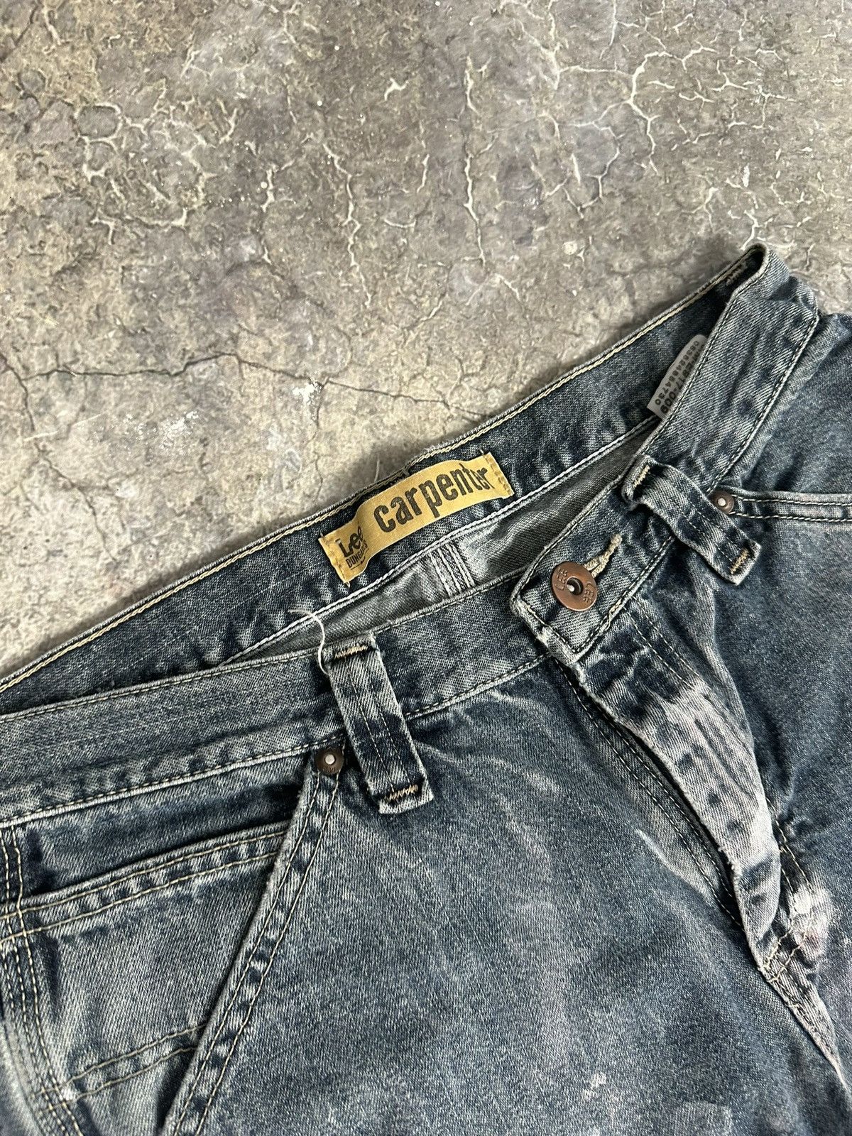 Lee × Vintage Vintage Lee painted jeans Size US 30 / EU 46 - 6 Thumbnail