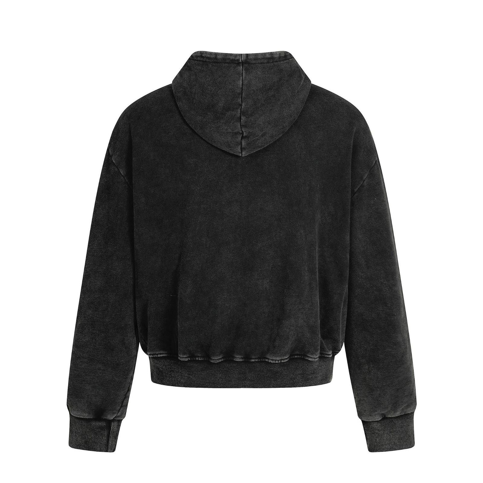 Other Black Asymmetric Zip Hoodie Size US M / EU 48-50 / 2 - 2 Thumbnail
