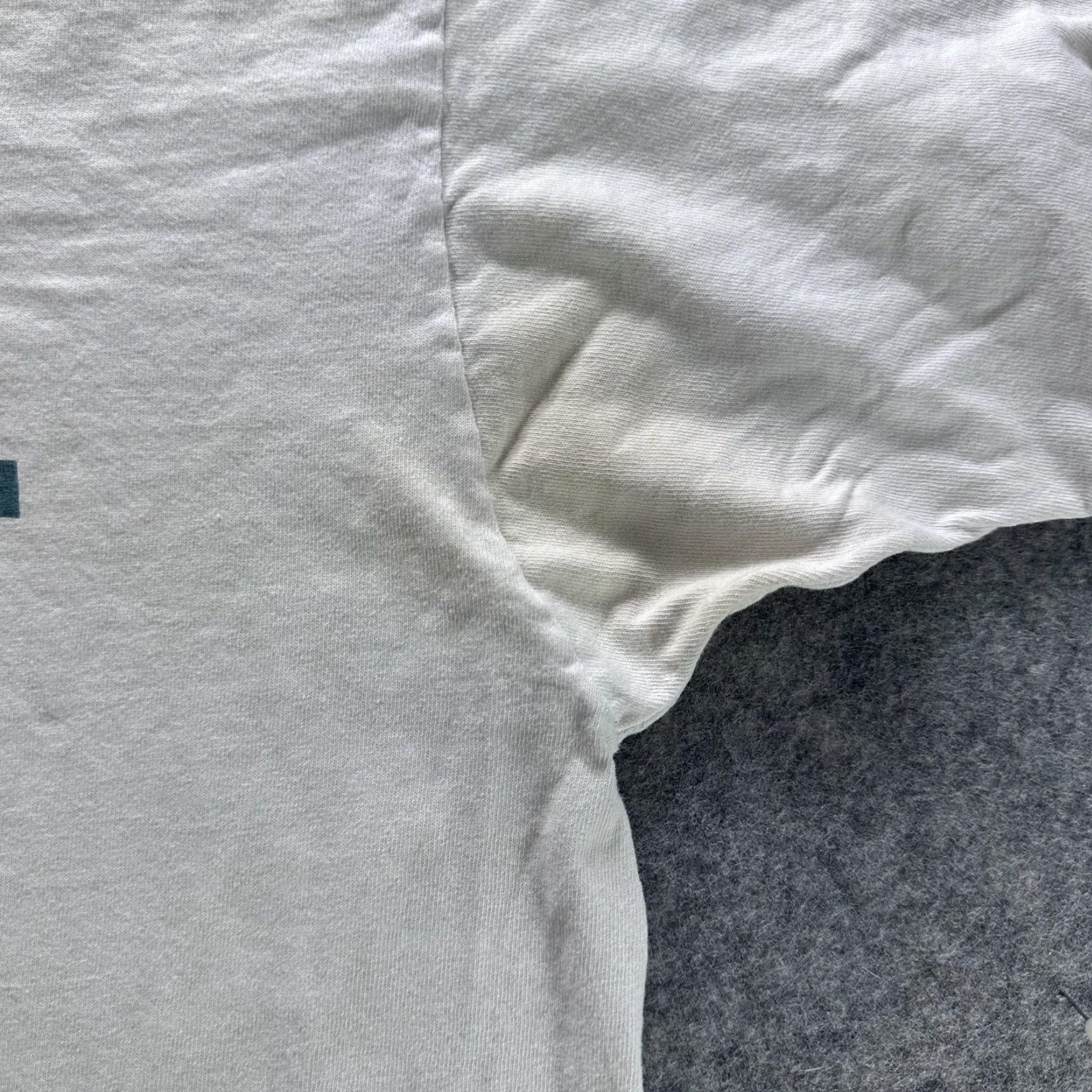 Fruit Of The Loom VINTAGE Fruit of the Loom Shirt Mens XL White 90s Farm Bureau Graphic Print Crew Neck Cotton Country Mens Size US XL / EU 56 / 4 - 2 Thumbnail