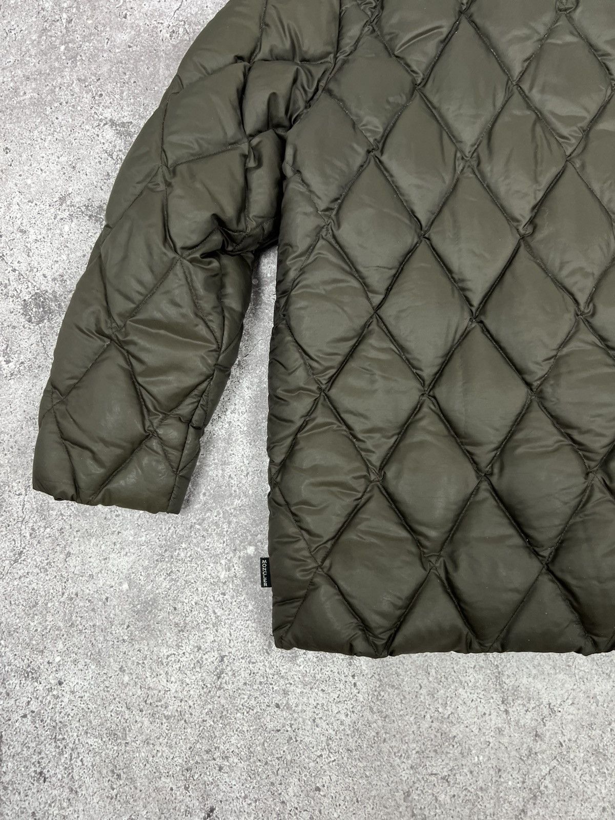 Moncler Vintage Moncler Down Quilted Jacket Button Size L / US 10 / IT 46 - 19 Thumbnail