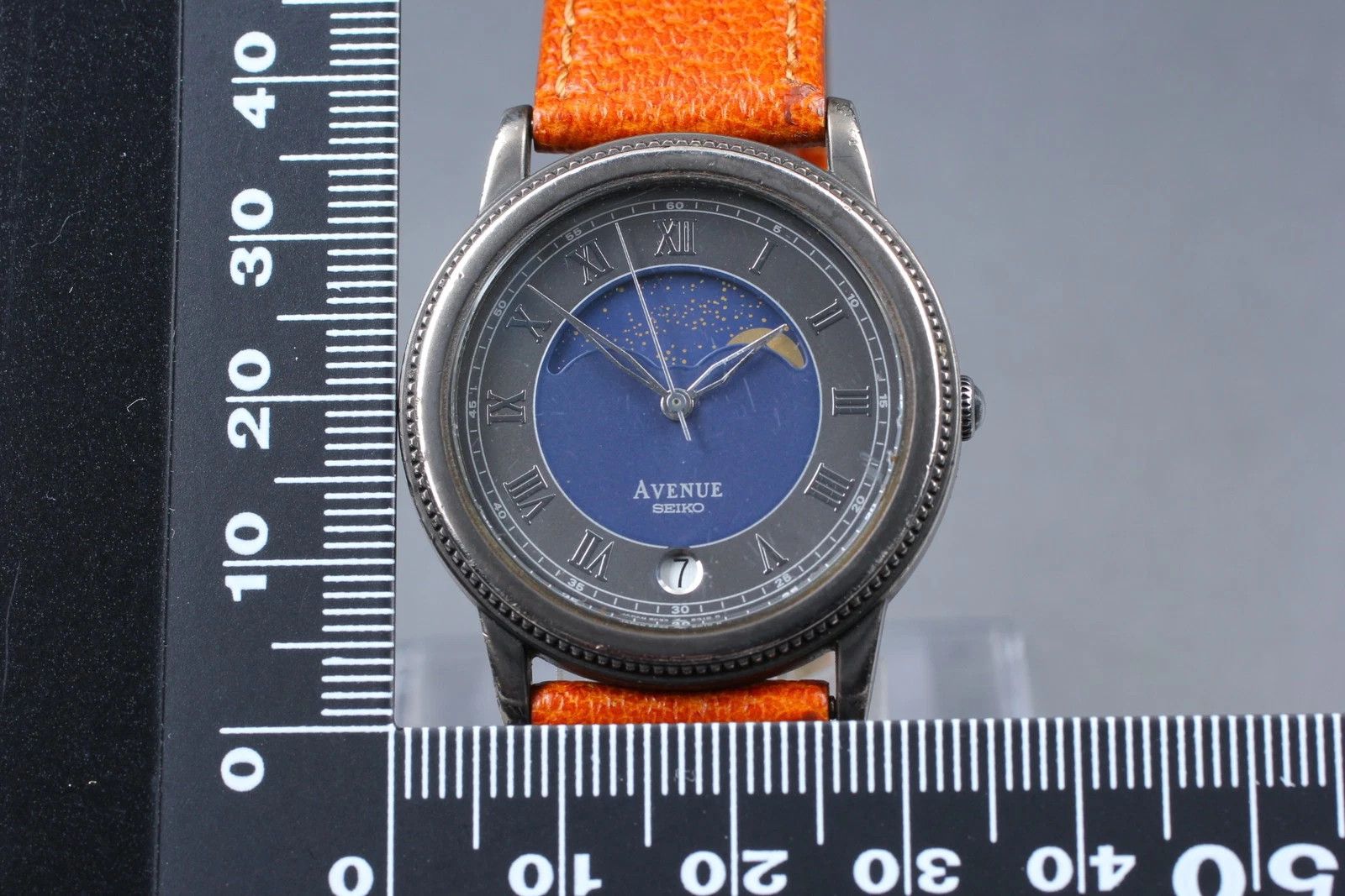 Seiko [Exc+5] SEIKO AVENUE 6F34-6010 Moon Phase Men