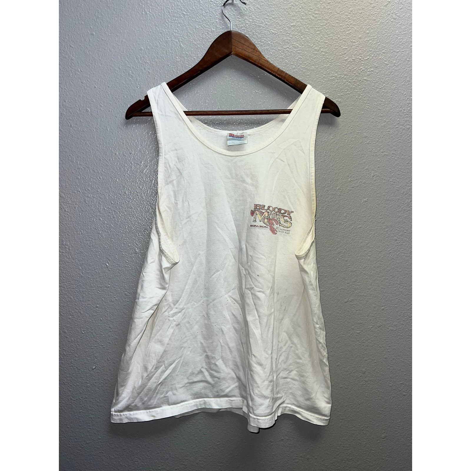 Hanes Vintage Bloody Marys Shirt Bora French Polynesia 90s VTG XL Size US XL / EU 56 / 4 - 2 Thumbnail