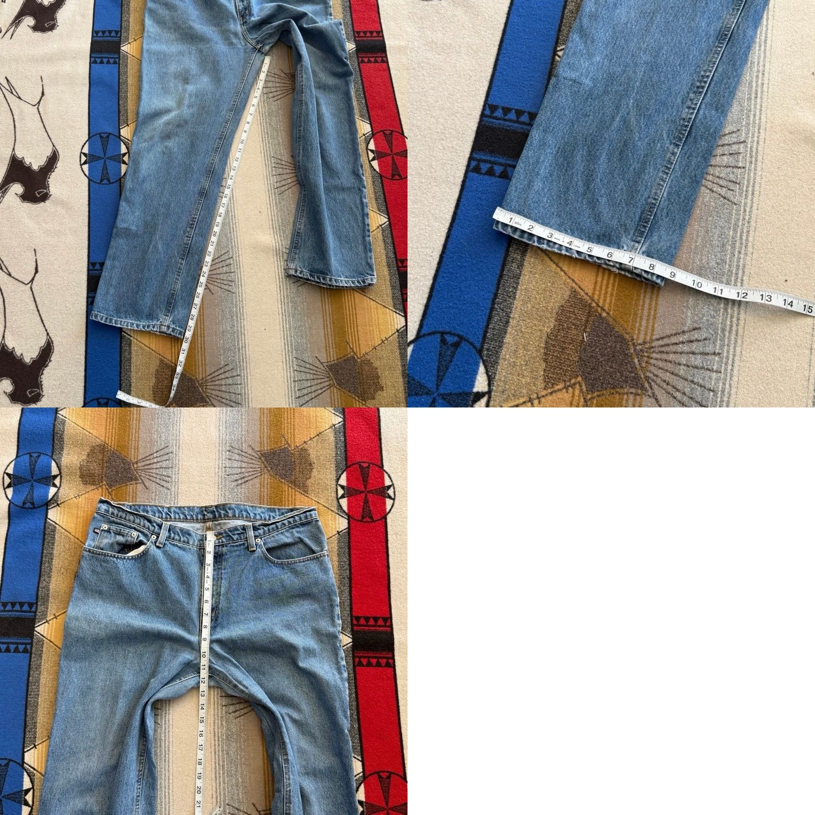 Ralph Lauren VINTAGE Polo Jeans Co. by Ralph Lauren Denim Jeans Size 36x30 Straight Regular Mens Blue 90s Jeans Regular Men’s Body 36 30 Size US M / EU 48-50 / 2 - 8 Thumbnail