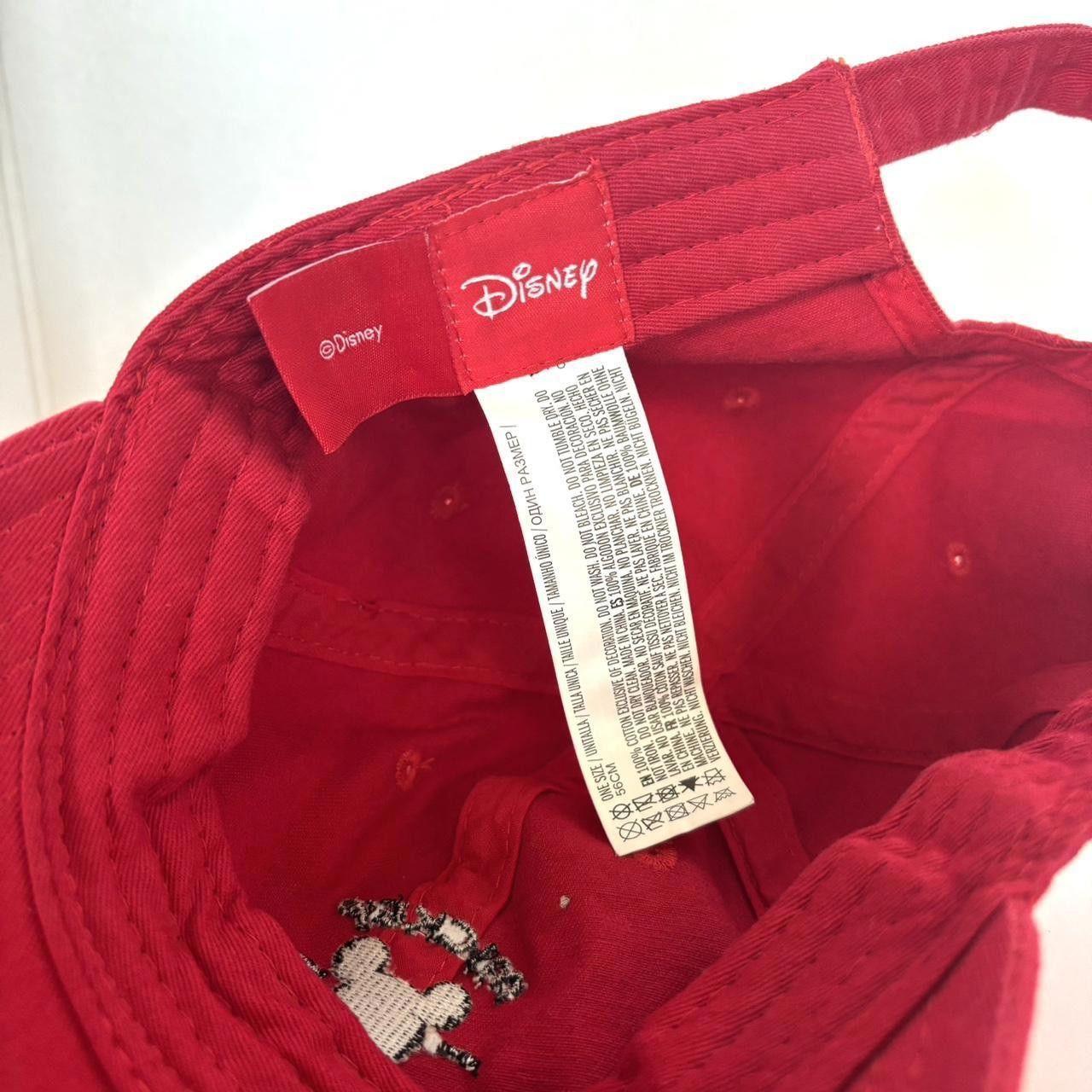 Disney Disney Men's Mickey Mouse Red Cap Hat Size ONE SIZE - 5 Thumbnail