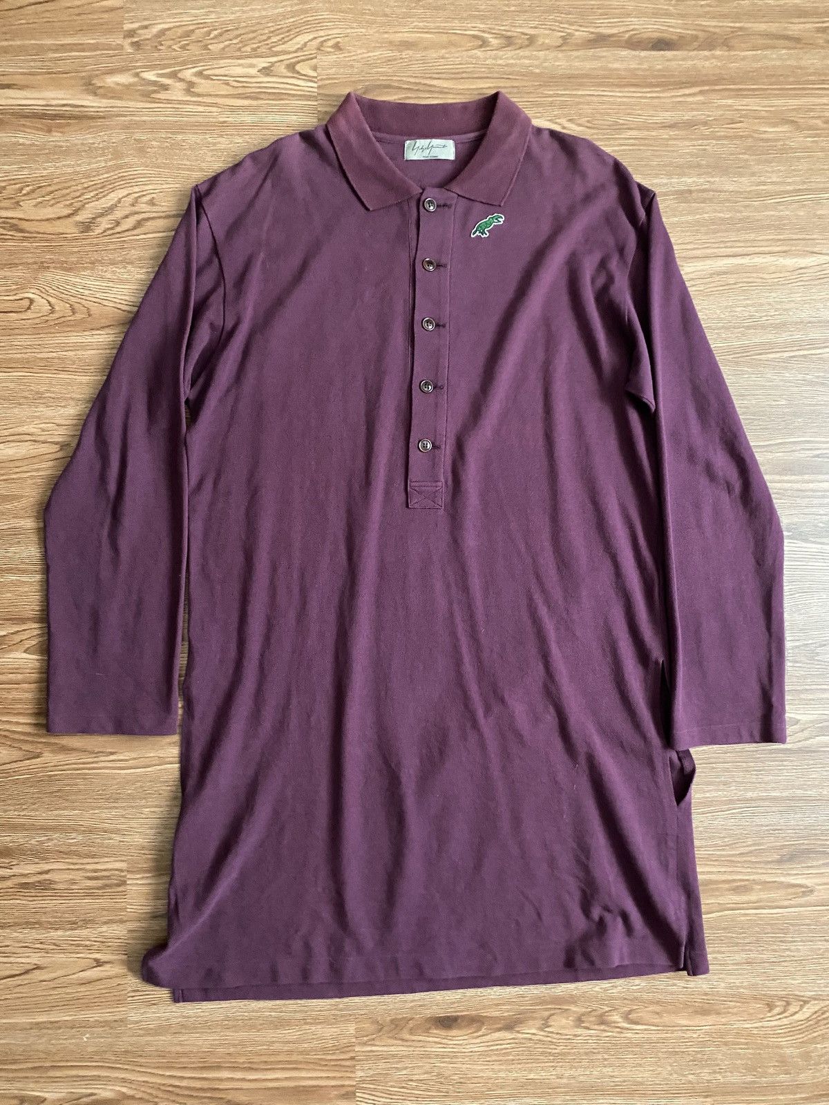 Yohji Yamamoto Yohji Yamamoto Pour Homme Long Sleeve Polo Shirt SS11 Look36 Size US M / EU 48-50 / 2 - 2 Thumbnail