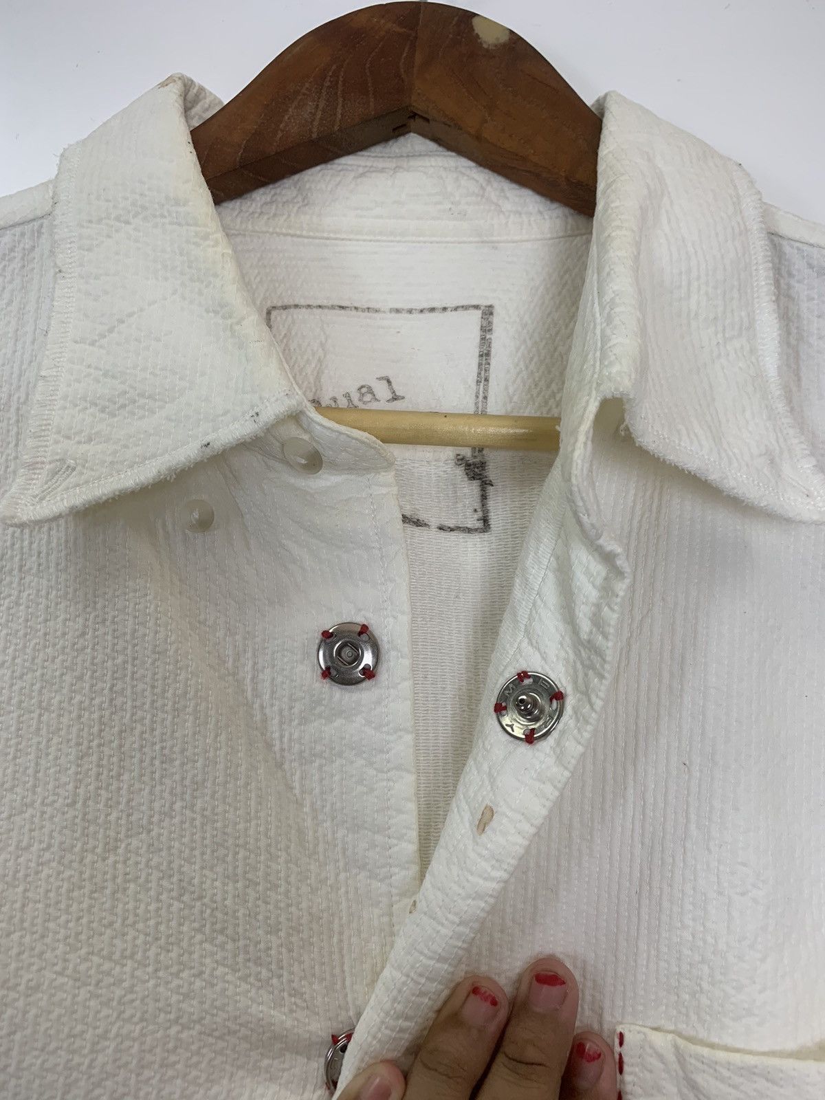 Vintage Dual Santa Fe clip button Size US L / EU 52-54 / 3 - 8 Thumbnail