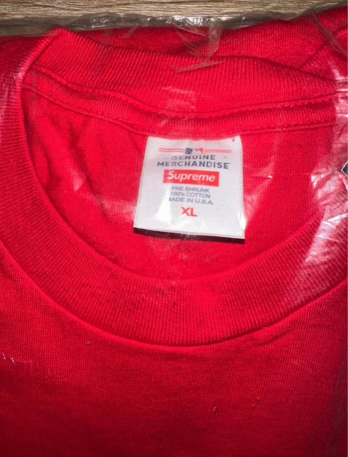 MLB × Supreme Supreme Yankees Tokyo tee Size US XL / EU 56 / 4 - 3 Thumbnail