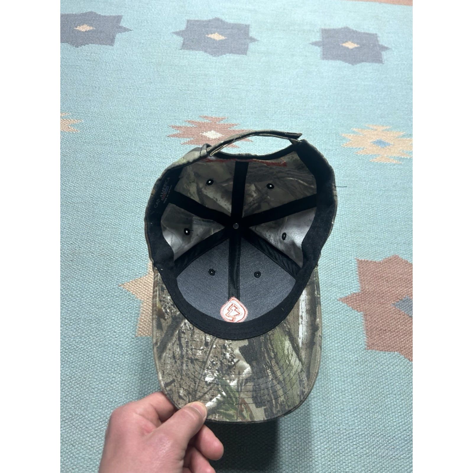 Vintage VINTAGE Unbranded Hat Camouflage Strapback Baseball Cap Nature Adjustable Mens Size ONE SIZE - 6 Thumbnail