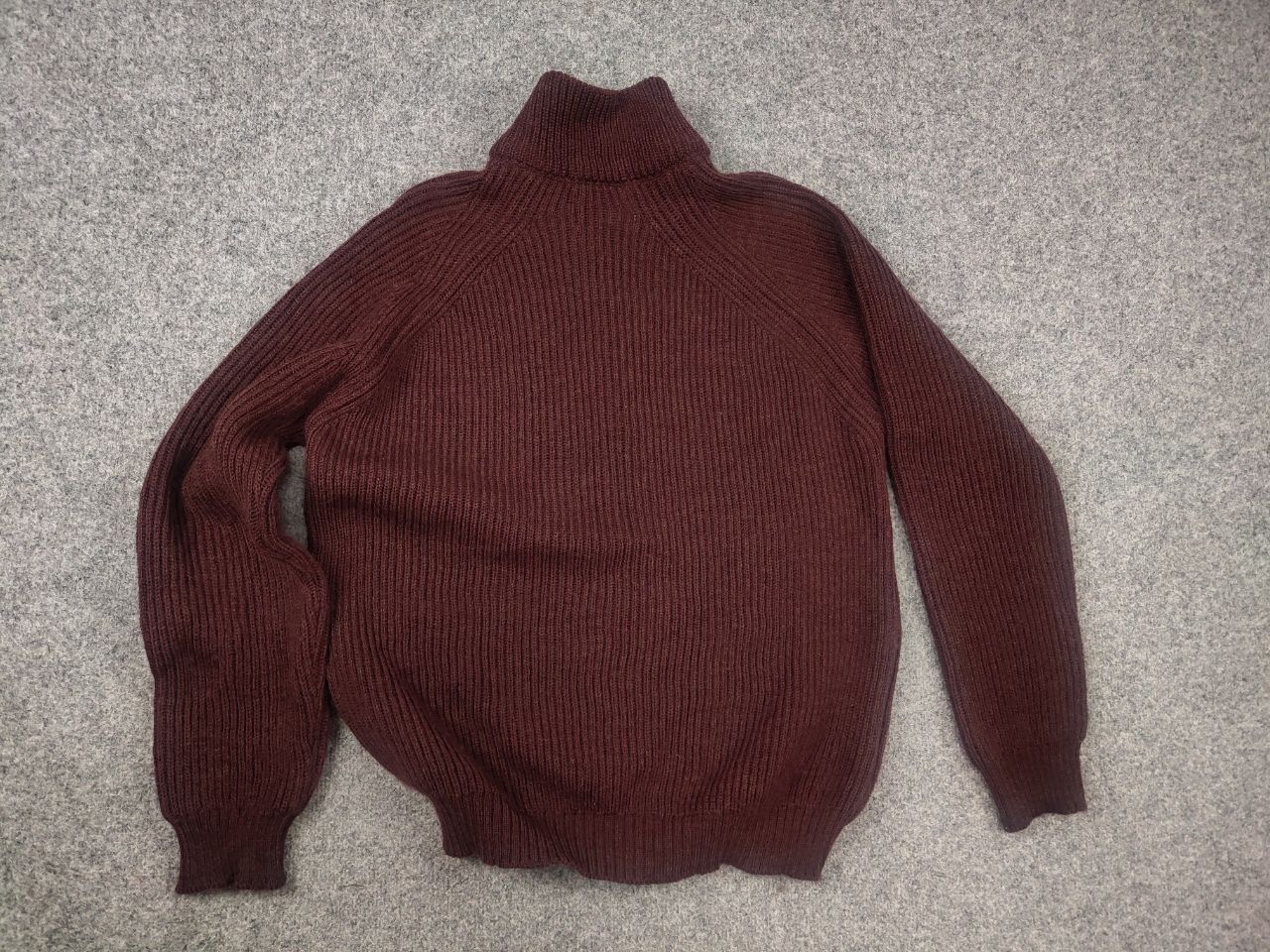Peregrine Peregrine England Ford Knit Wool Half Zip Sweater Vintage Size US L / EU 52-54 / 3 - 10 Thumbnail