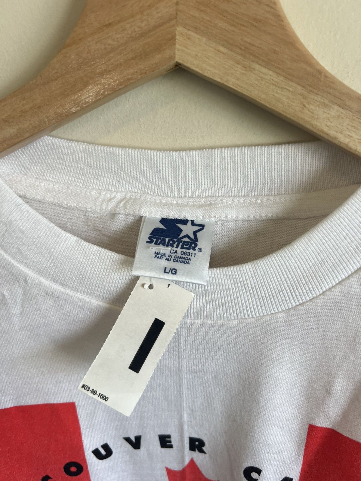 NHL × Vintage VINTAGE 1994 NHL Stanley Cup: Rangers vs Canucks T-shirt Size US L / EU 52-54 / 3 - 2 Thumbnail