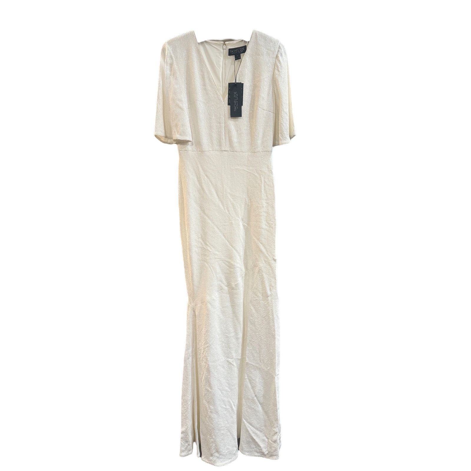Rachel Zoe Rachel Zoe Heather Sequin stretch jersey Bridal Gown 4 Size S / US 4 / IT 40 - 2 Thumbnail