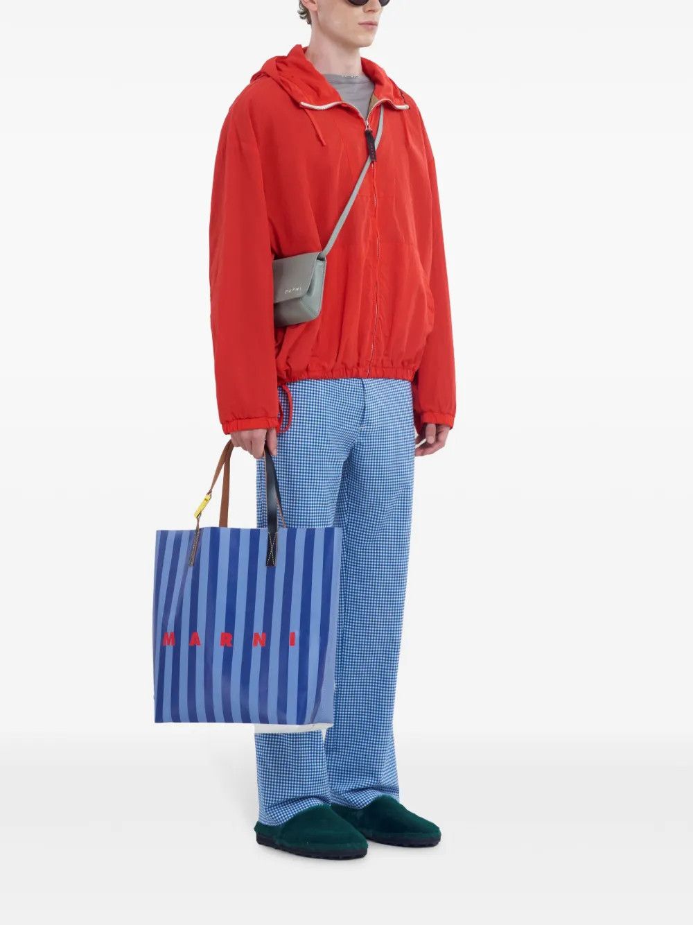 Marni o1w1db10526 Jackets in Red Size US L / EU 52-54 / 3 - 2 Thumbnail