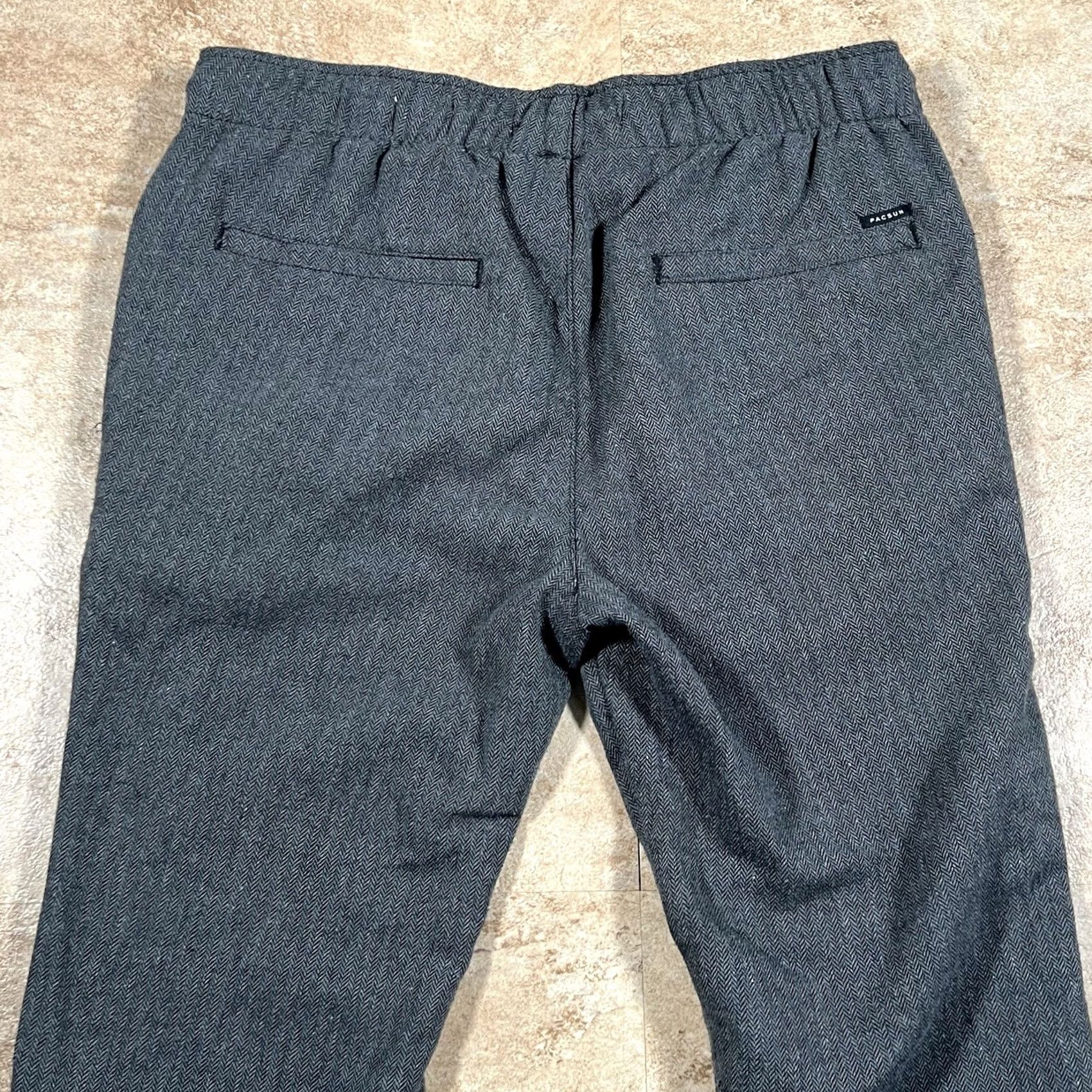 Pacsun Pacsun Slim Chino Pants Men Size S Gray Stretch Waist Band Regular 30in Inseam Size US 29 - 5 Thumbnail