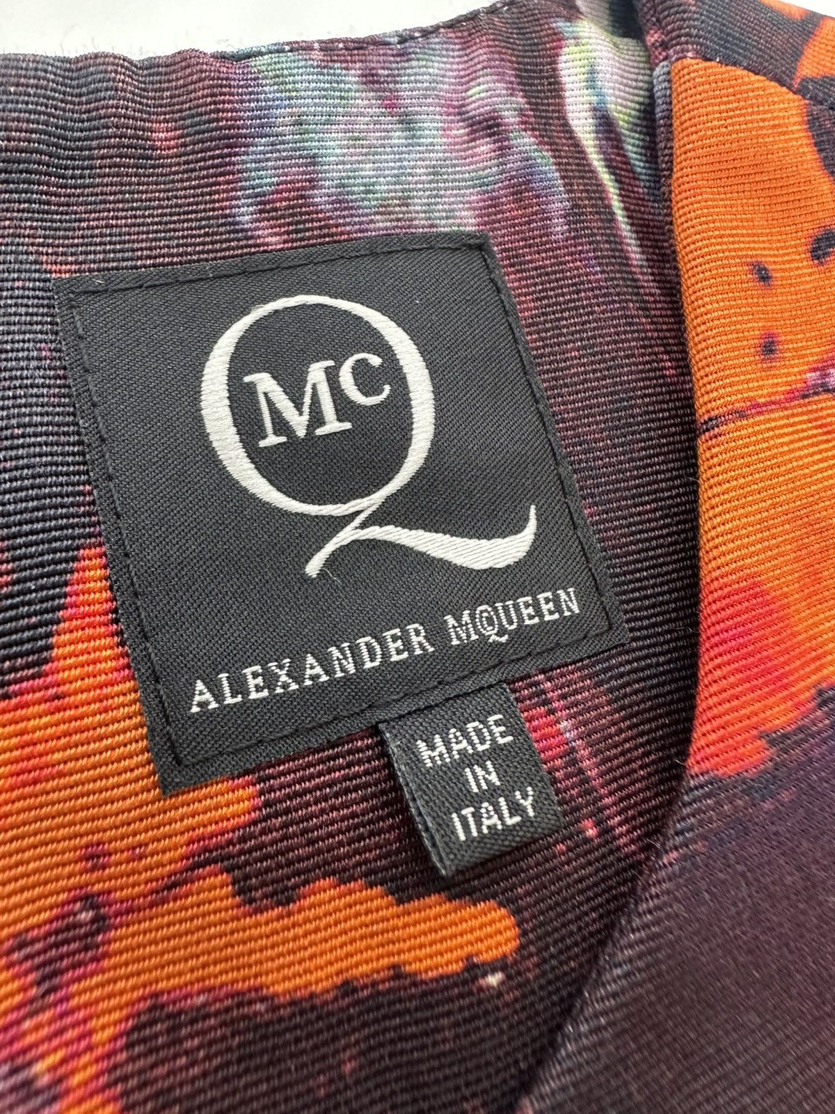 McQ Alexander McQueen Alexander Mcqueen Multi Color Abstratct Print Dress Size S / US 4 / IT 40 - 7 Thumbnail