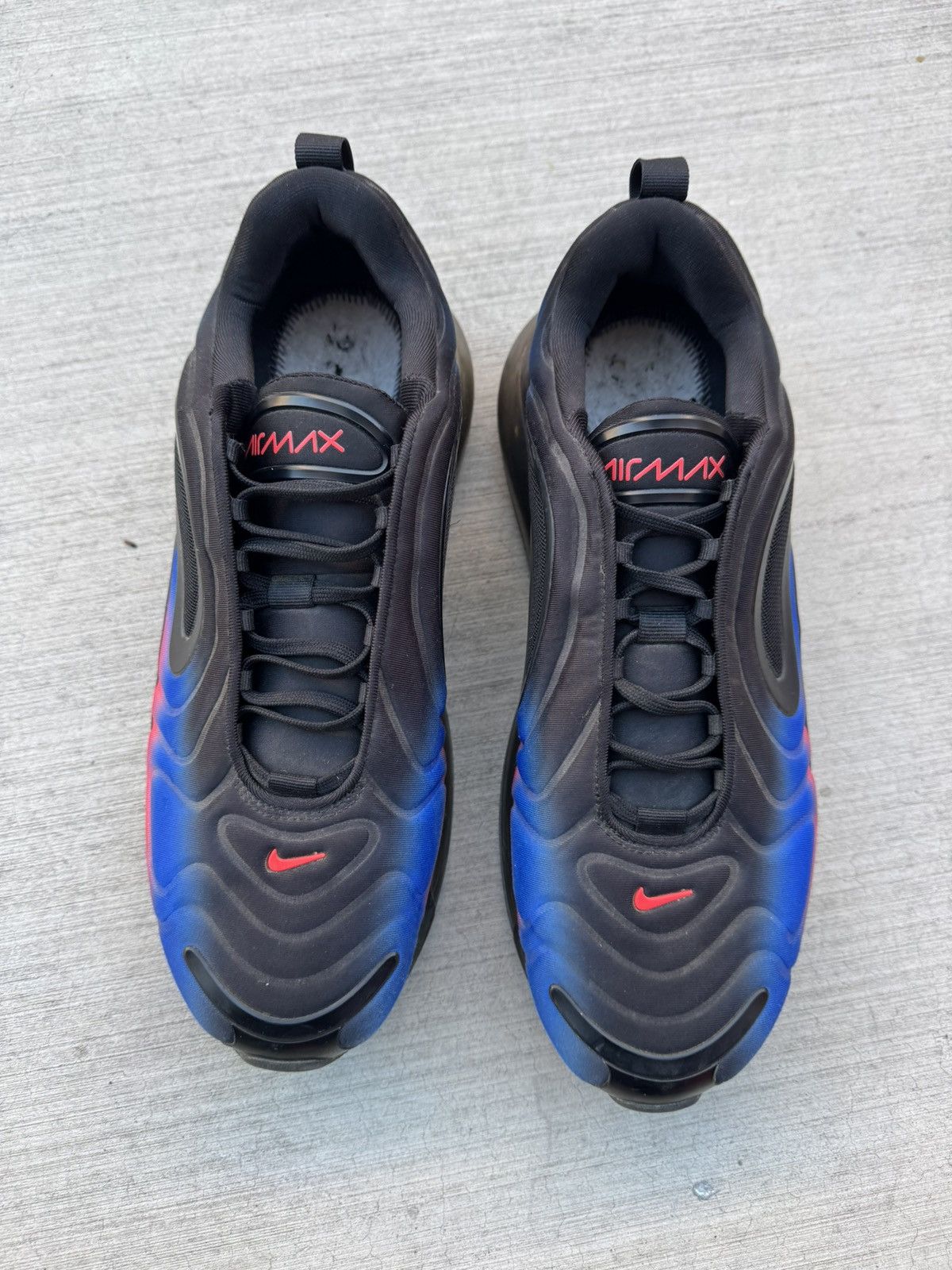Nike NIKE AIR MAX 270 BLACK FLASH CRIMSON RACER BLUE SIZE 11.5 Size US 11.5 / EU 44-45 - 3 Thumbnail