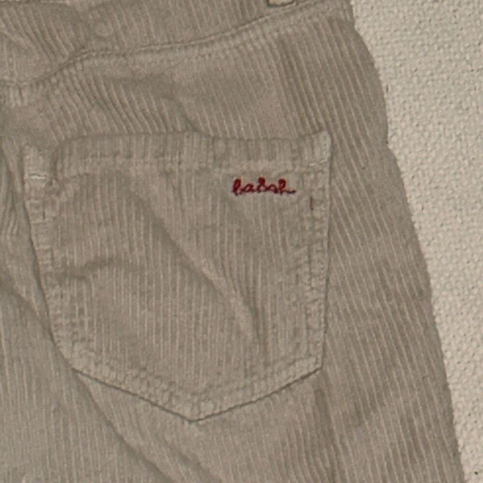 ba&sh Bash Corduroy Ecru Women’s Pants | Sz 2 Size 26" / US 2 / IT 38 - 8 Thumbnail
