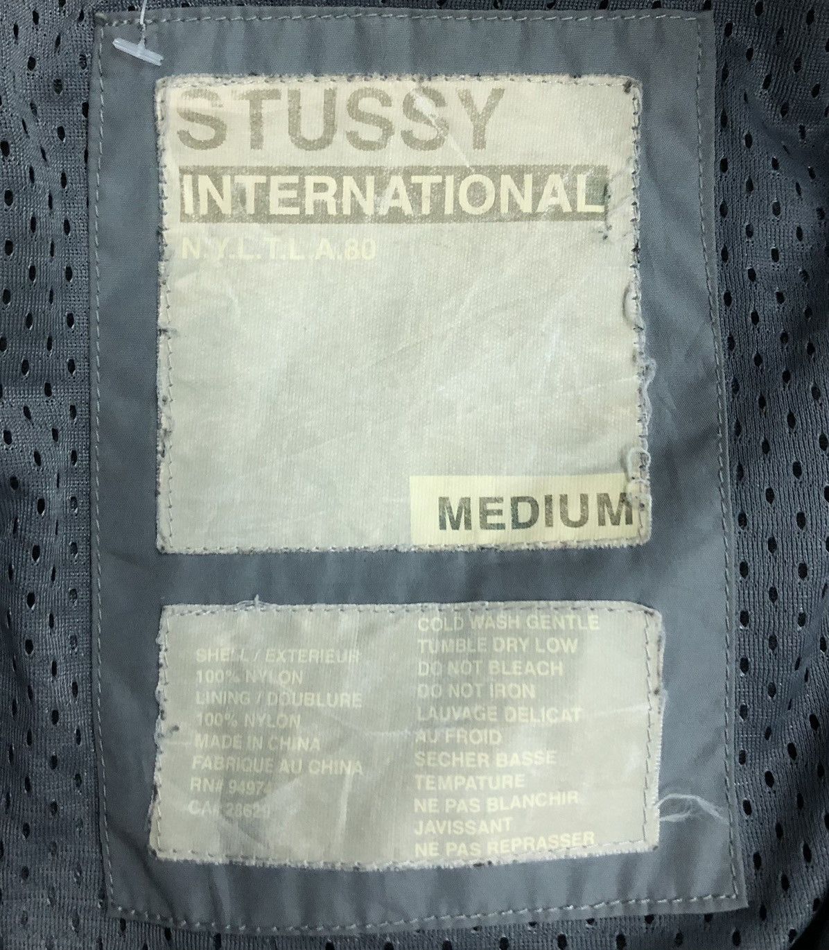 Stussy × Vintage Windbreaker Jacket - Medium Size US M / EU 48-50 / 2 - 16 Thumbnail