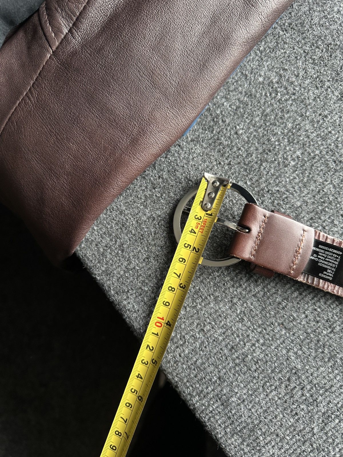 LIEBESKIND BERLIN 🚨 RARE VINTAGE LIEBESKIND BERLIN BROWN LEATHER BELT Size ONE SIZE - 11 Thumbnail
