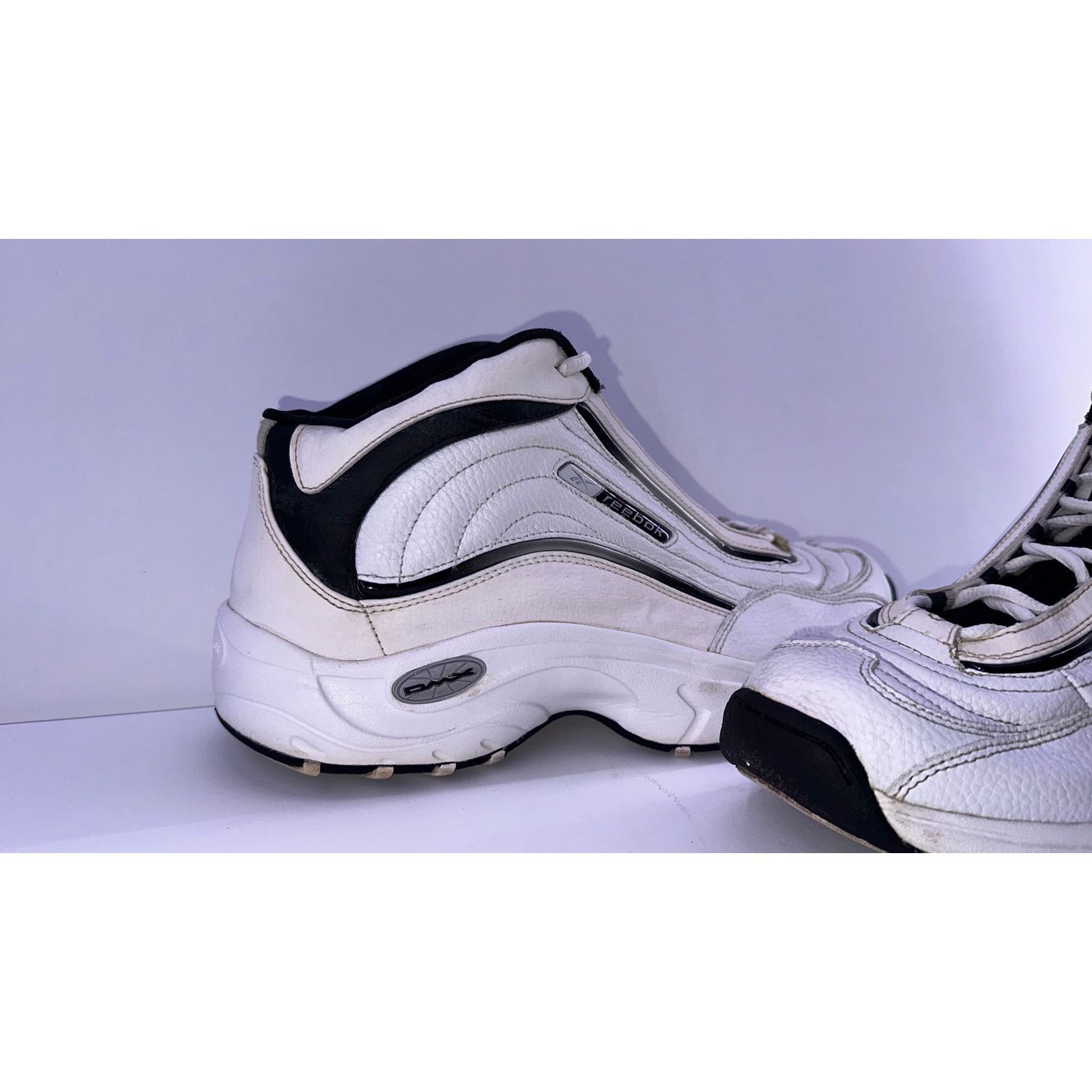Reebok Vintage Reebok DWX White Hightop Shoes Size 12 Men Size US 12 / EU 45 - 10 Thumbnail