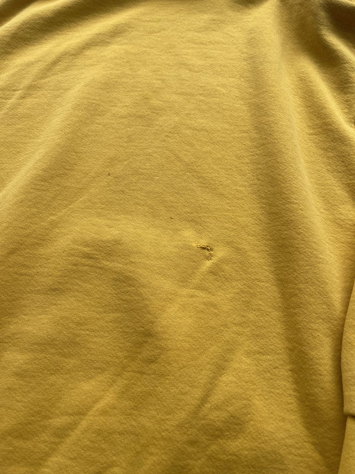 Nike × Vintage 90s distressed Yellow Nike Hoodie Size US XL / EU 56 / 4 - 6 Thumbnail