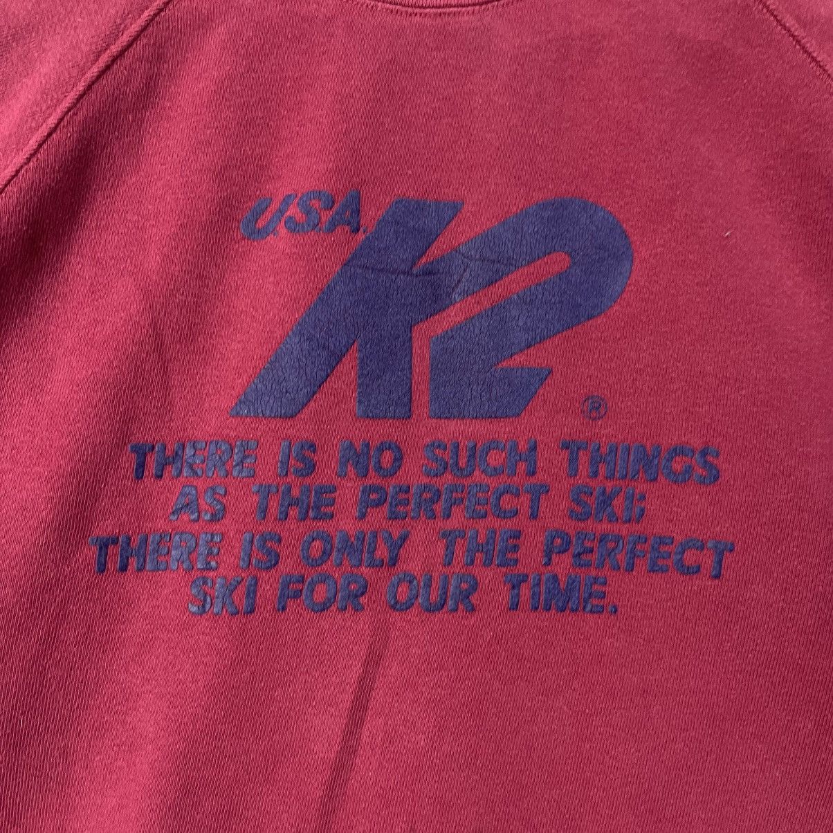 K2 90s K2 USA Graphic Ski Sweatshirt Size US M / EU 48-50 / 2 - 3 Thumbnail