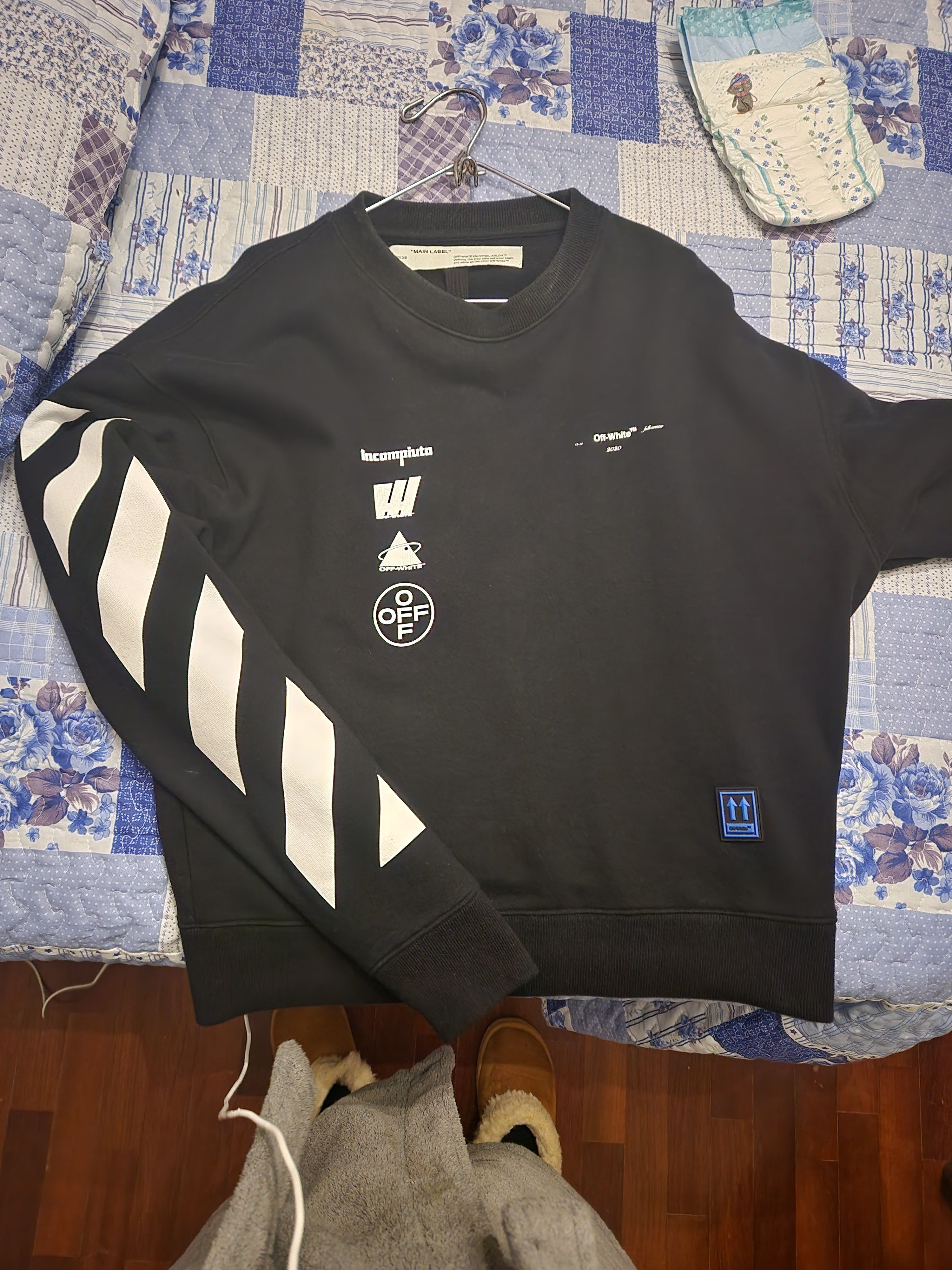 image of Mariana De Silva Off White in Black, Men's (Size XS)