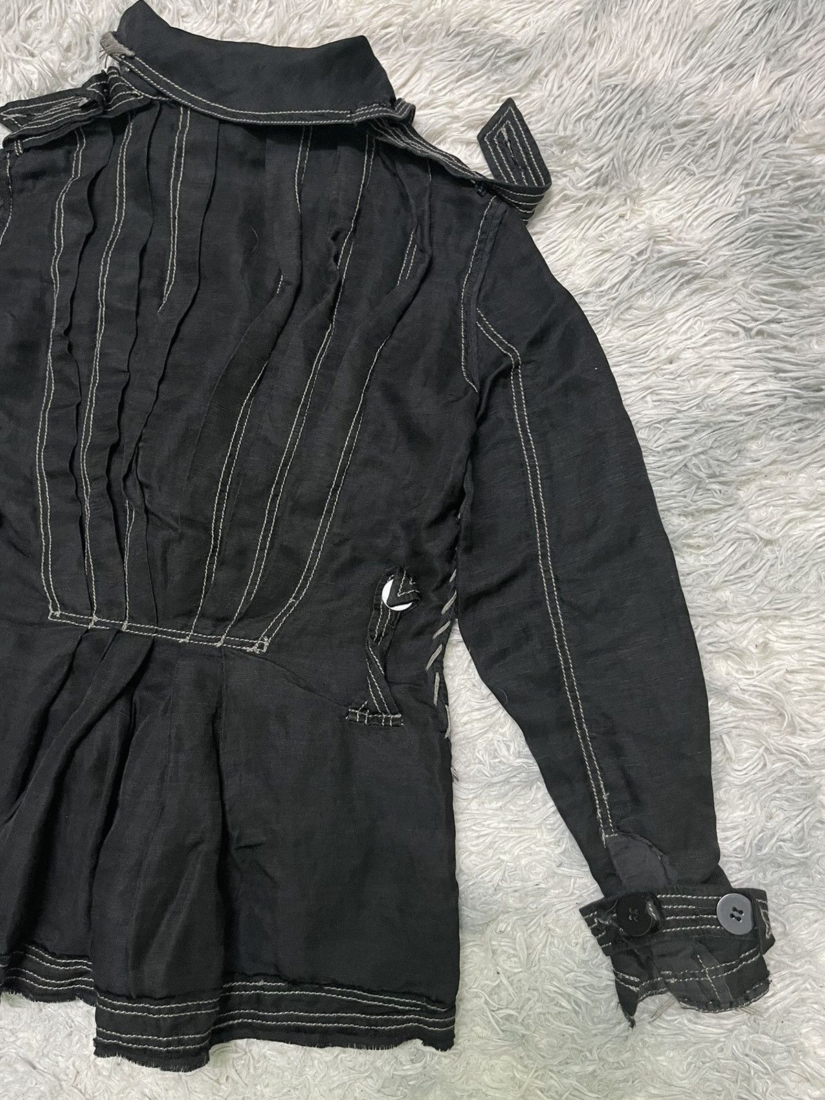 Japanese Brand 2000s IFSIXWASNINE INSPIRED DESIGN JACKET PUNK STYLE Size M / US 6-8 / IT 42-44 - 12 Thumbnail