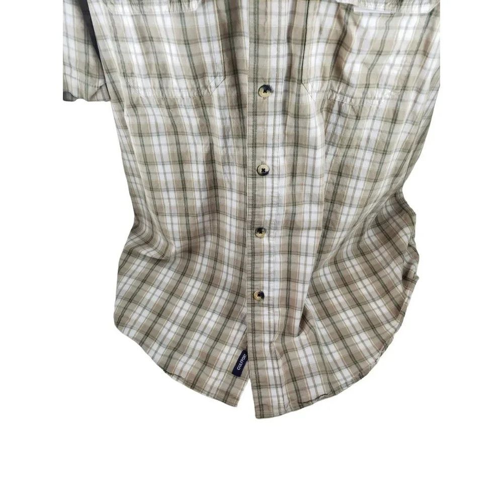 Other Mens Magellan Sportswear Green Beige Plaid Vented Cotton XL Size US XL / EU 56 / 4 - 5 Thumbnail