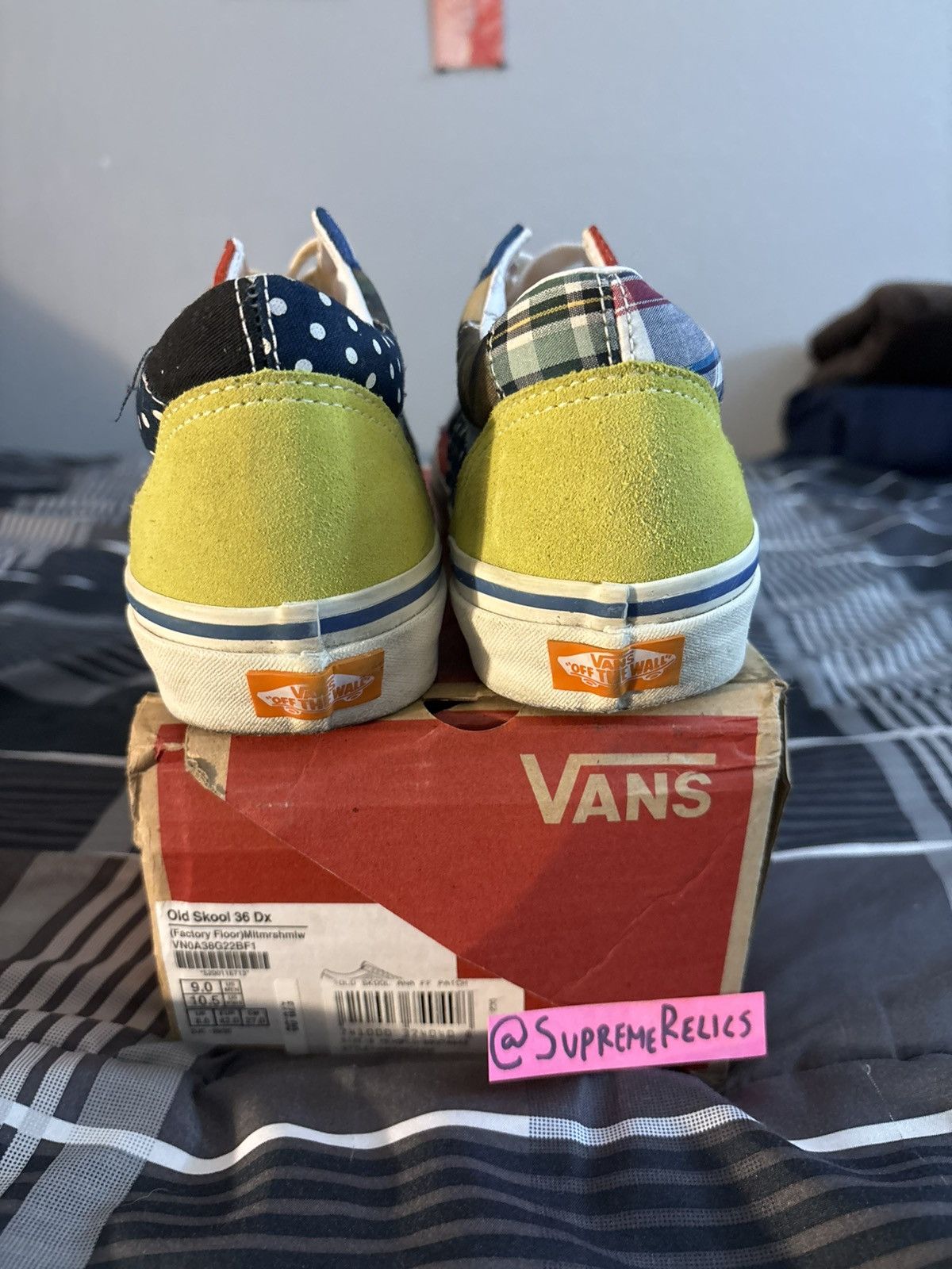 Vans '18 Size? Vans Factory Floor Old Skool Size US 9 / EU 42 - 4 Thumbnail