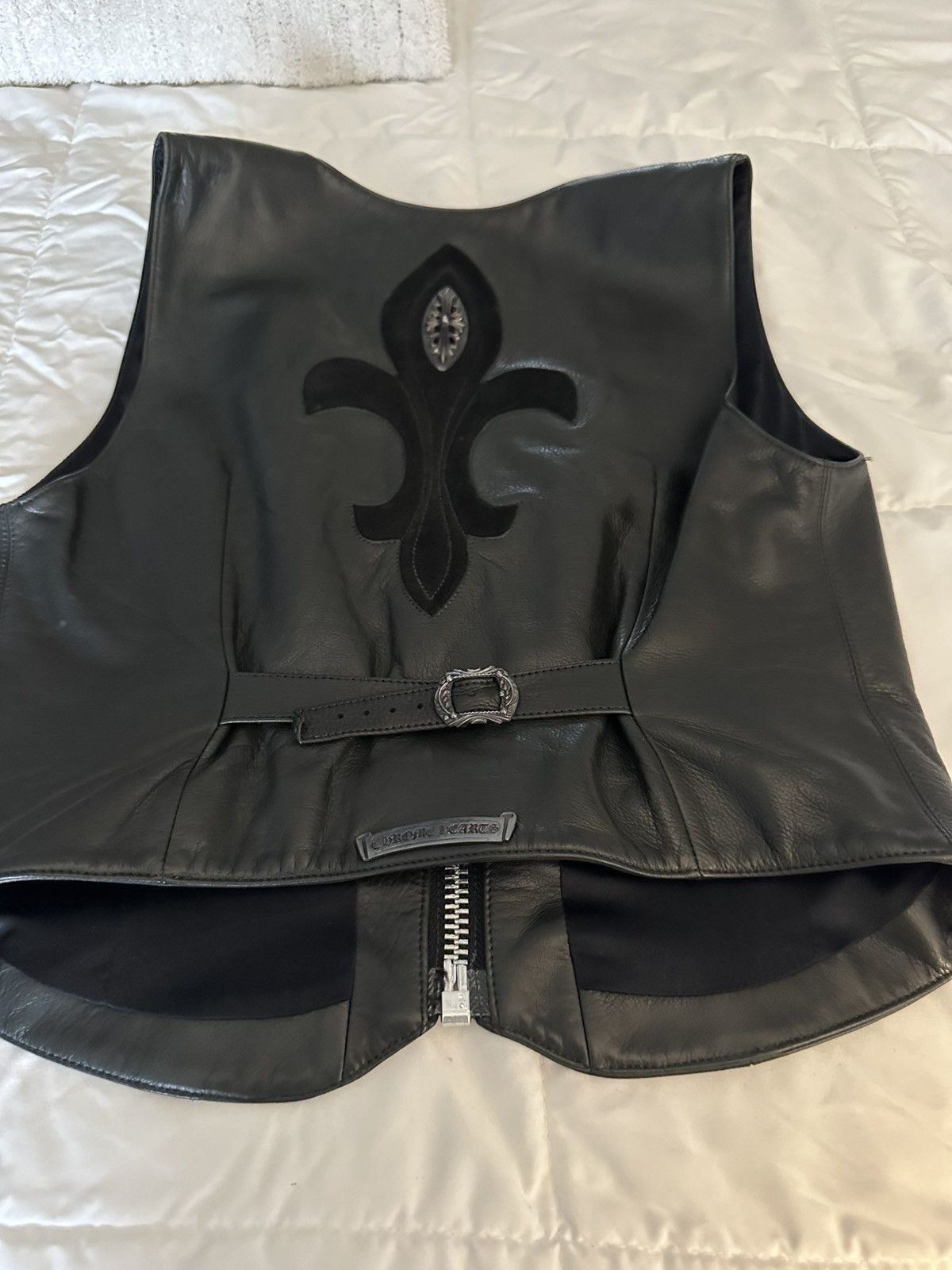 Chrome Hearts Vintage Chrome Hearts leather vest Early 1990’s Size M / US 6-8 / IT 42-44 - 6 Thumbnail