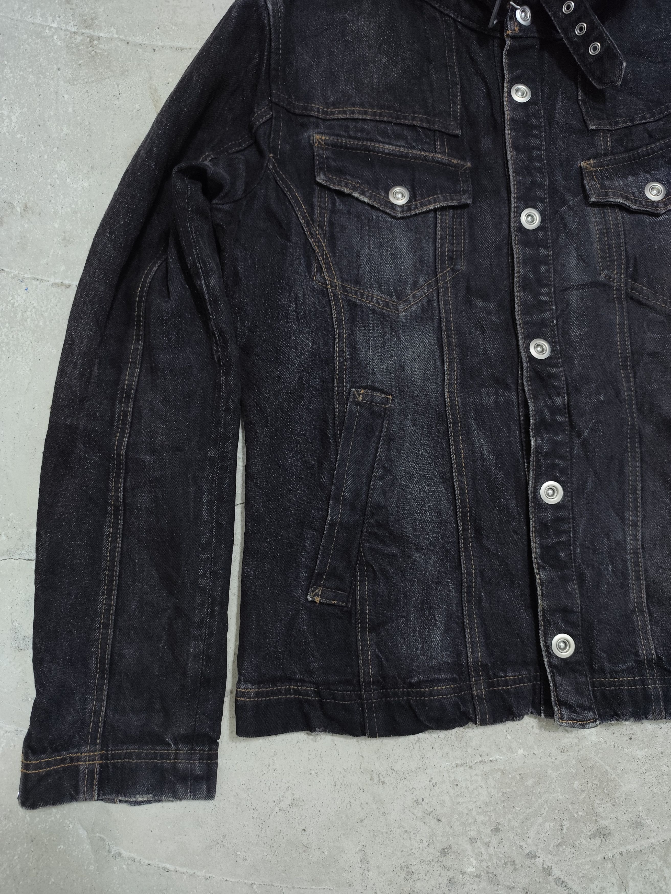 14th Addiction If six was nine style gothic punk ASM denim jacket Size US M / EU 48-50 / 2 - 2 Thumbnail
