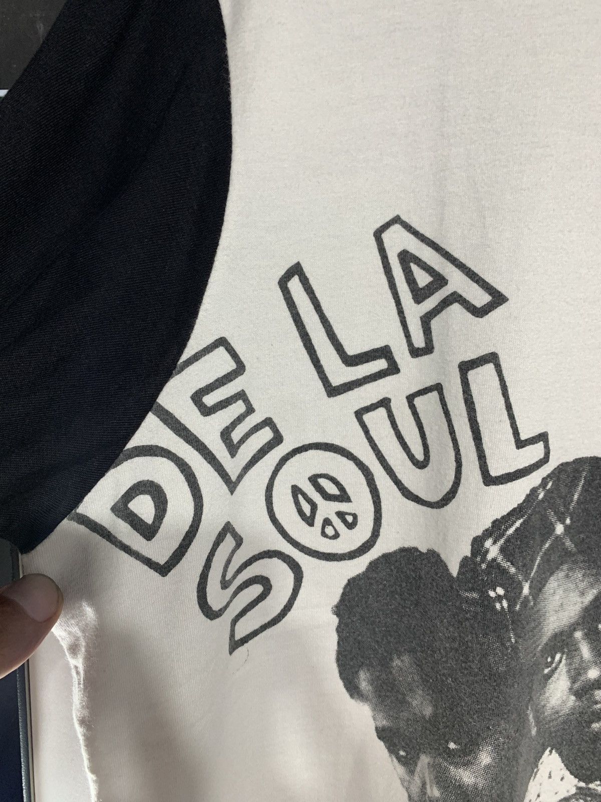 Band Tees De la soul two tone tshirt bootleg (rare) Size US L / EU 52-54 / 3 - 3 Thumbnail