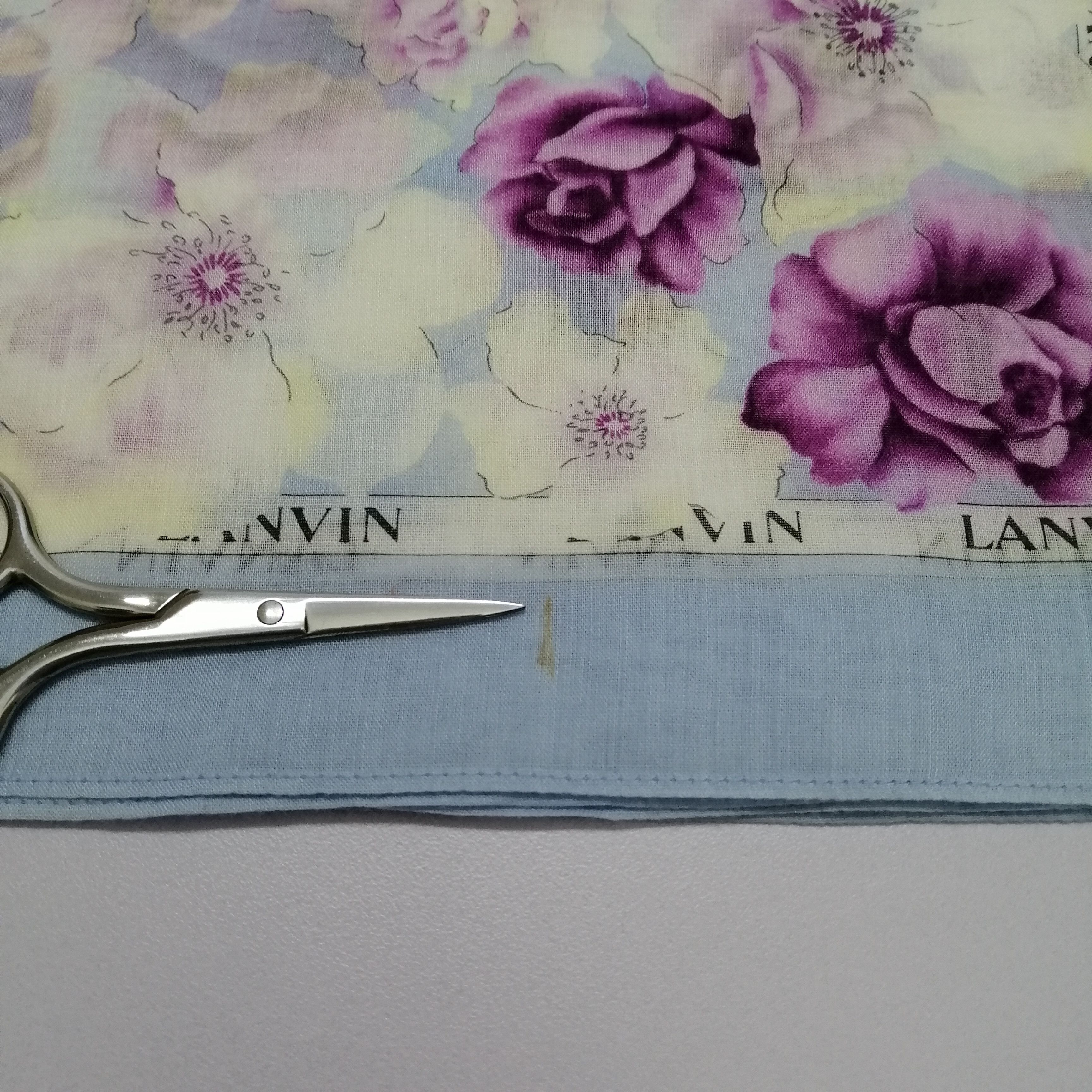 Lanvin Vintage Lanvin Handkerchief/Neckerchief/Bandana-KD1249 Size ONE SIZE - 3 Thumbnail