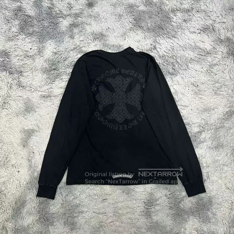 Chrome Hearts CHROME HEARTS Size M Sanskrit cross printed t-shirt Size US M / EU 48-50 / 2 - 2 Thumbnail