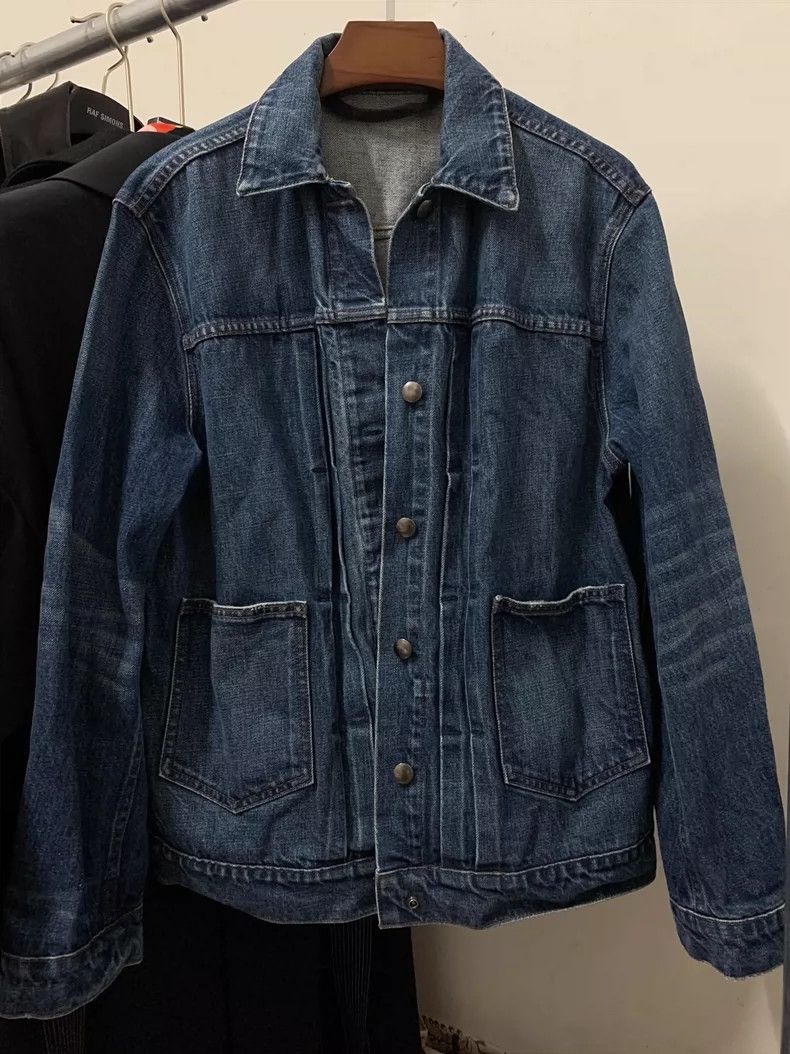 Helmut Lang HELMUT LANG sizeG Cowboy jacket coat Size US L / EU 52-54 / 3 - 1 Thumbnail