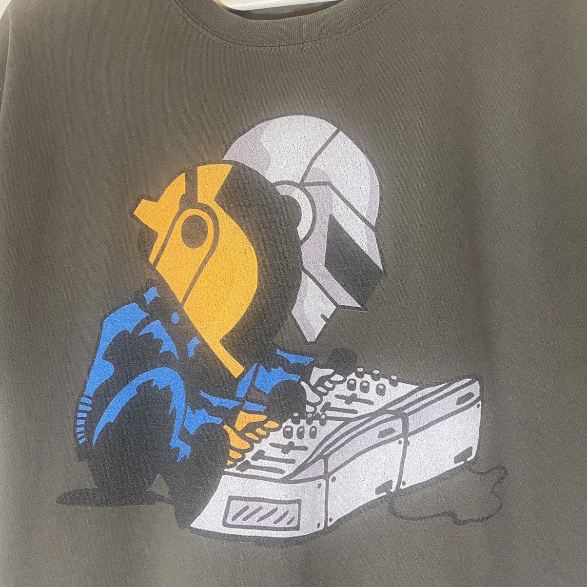 Band Tees × Vintage Vintage Daft Punk T-shirt Size US L / EU 52-54 / 3 - 2 Thumbnail
