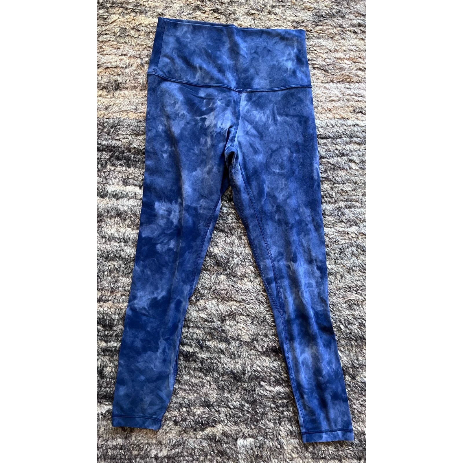Lululemon Lulu Lemon Yoga Tight Women’s Size 4 X Small Black White Size 27" / US 4 / IT 40 - 1 Thumbnail