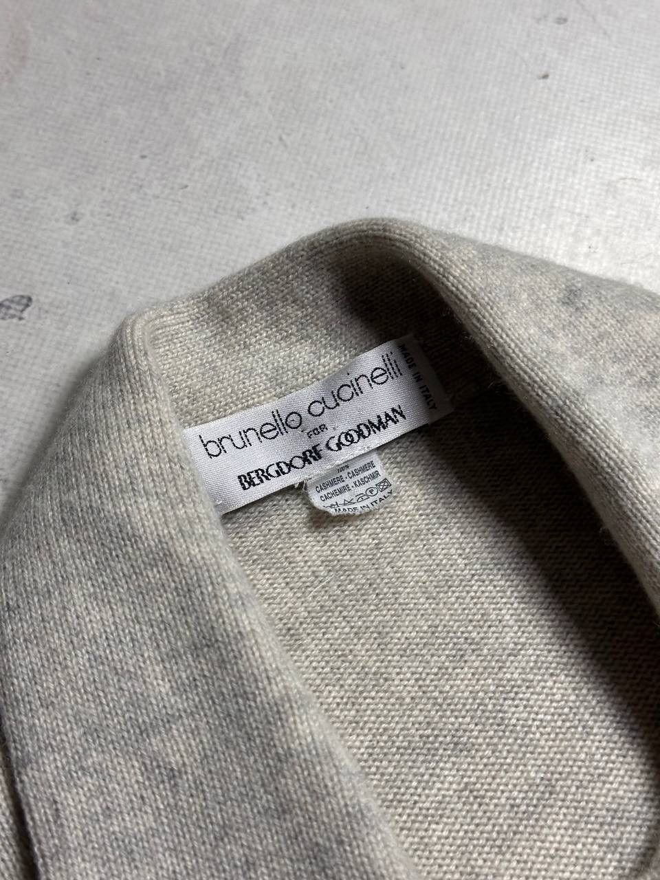 Brunello Cucinelli Brunello Cucinelli Cashmere Breasted Knit Coat Cardigan Size S / US 4 / IT 40 - 7 Thumbnail