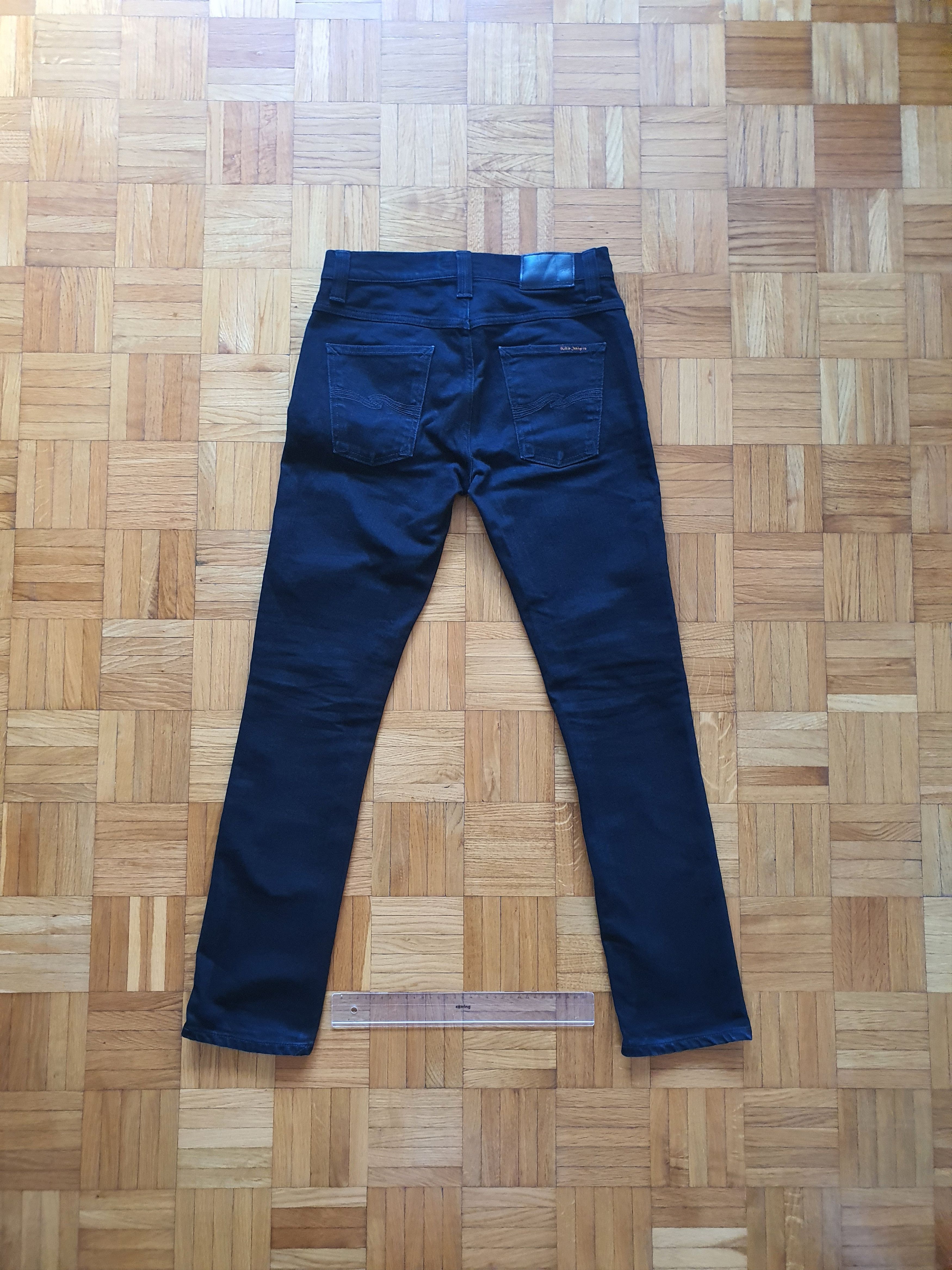 Nudie Jeans GRIM TIM BLACK RING (1000292) - Denim Jeans - W30 Size US 30 / EU 46 - 2 Thumbnail