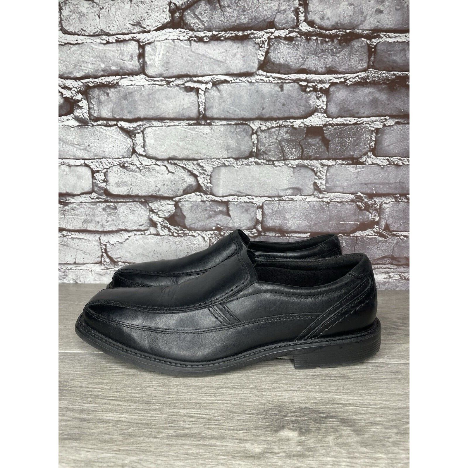 Rockport Rockport Trutech A13019 Black Leather Casual Comfort Loafers Size US 10.5 / EU 43-44 - 9 Thumbnail