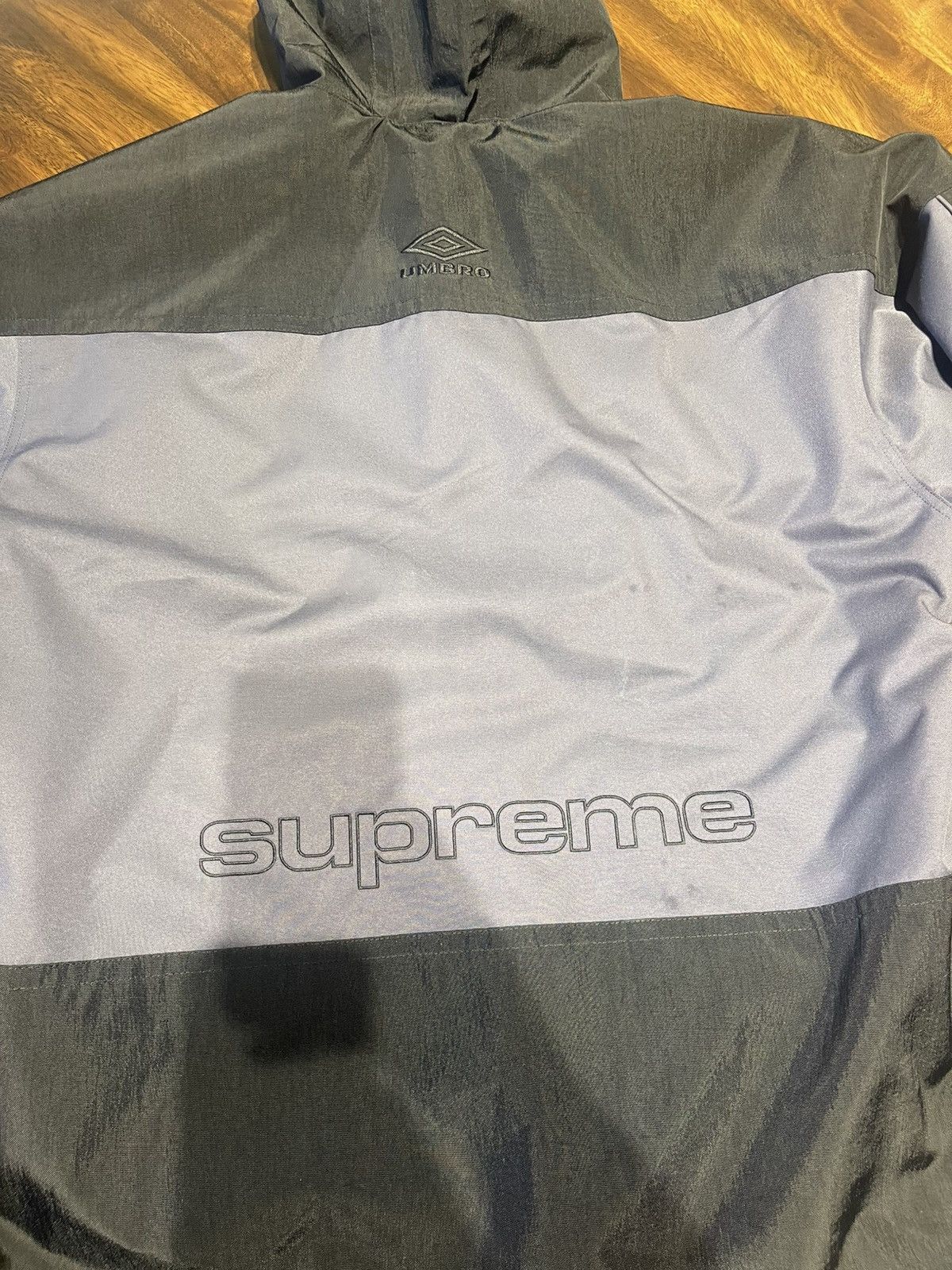Supreme × Umbro Supreme Umbro Hooded Anorak Jacket Size US L / EU 52-54 / 3 - 4 Thumbnail