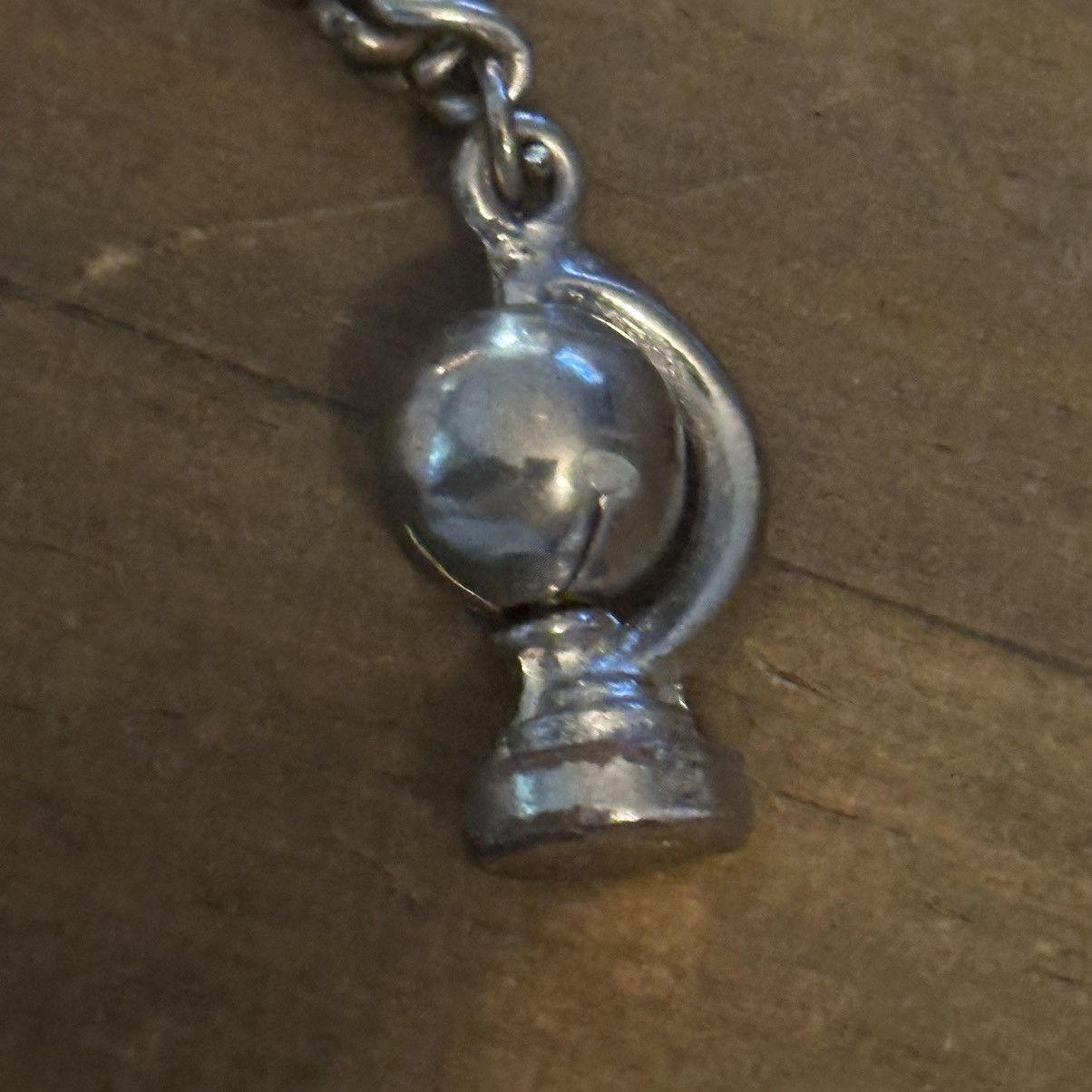 Vintage Vintage silver tone charm bracelet Size ONE SIZE - 3 Thumbnail