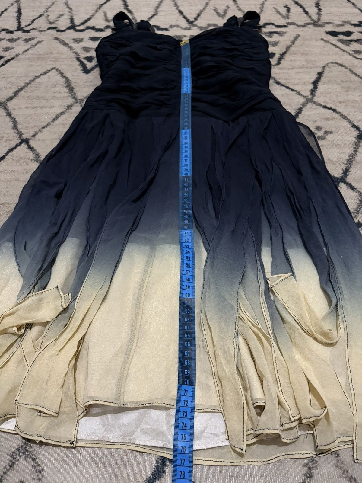 Japanese Brand Mojo S Phine New York Women Midi Dress Size M / US 6-8 / IT 42-44 - 13 Thumbnail