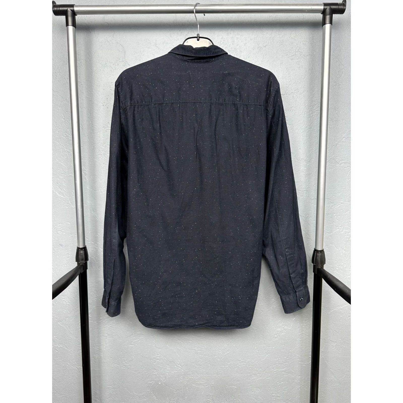 Cos Cos Mens Cotton Long Sleeve Shirt M Blue COS Shirt Mens Regular XS? Size US M / EU 48-50 / 2 - 5 Thumbnail